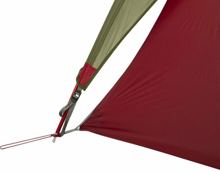Telt MSR FreeLite 1-Person Ultralight Backpacking Tent Green/Red Telt - 3