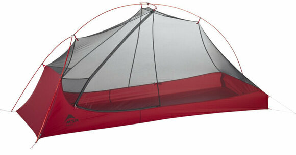 Tent MSR FreeLite 1-Person Ultralight Backpacking Tent Green/Red Tent - 9