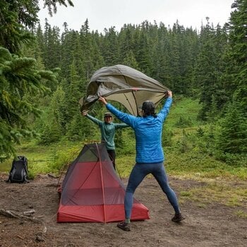Cort MSR FreeLite 1-Person Ultralight Backpacking Tent Green/Red Cort - 15