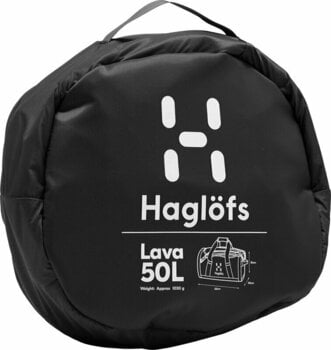 Livsstil Ryggsäck / väska Haglöfs Lava 50 True Black 50 L Sportväska-Väska - 3