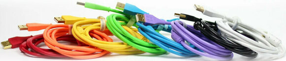 USB kábel DJ Techtools Chroma Cable Narancssárga 1,5 m USB kábel - 2