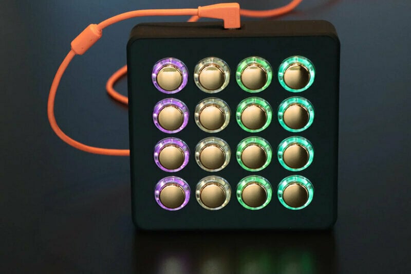 Midi Fighter Spectra Midiコントローラー DJ TECHTOOLS Midi Fighter Spectra, black Kontroler DJ - kup