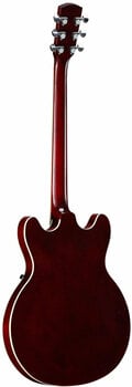 Halbresonanz-Gitarre Alvarez AAT33/BGE Hollow Body Double Cutaway - 5