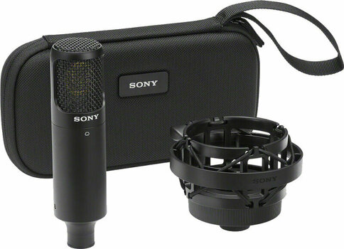 Kondenzátorový studiový mikrofon Sony C-80 Kondenzátorový studiový mikrofon - 4