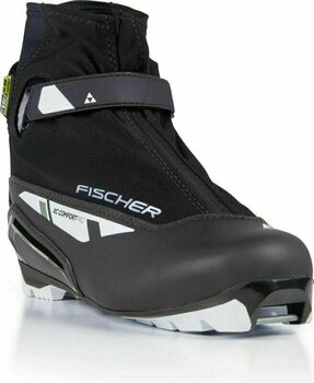 Bežecké lyžiarske topánky Fischer XC Comfort PRO Boots Black/Grey 12 - 2