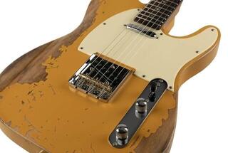 Guitare électrique Henry's TL-1 The Comet Yellow Relic Guitare électrique - 4