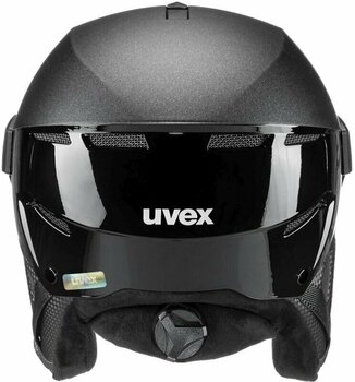 Smučarska čelada UVEX Instinct Visor Pro V Black Mat 53-56 cm Smučarska čelada - 6