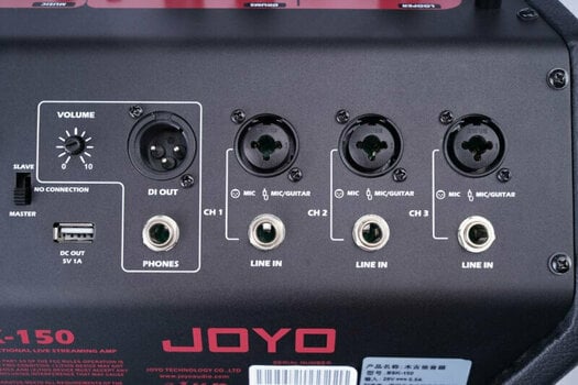 Amplificador combo para guitarra eletroacústica Joyo BSK-150 Blue - 4
