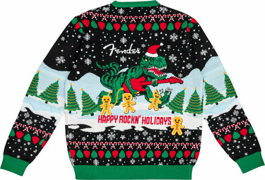 Дреха с качулка Fender Дреха с качулка 2023 Ugly Christmas Мулти M - 2