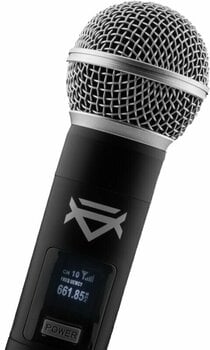 Ruční bezdrátový systém, handheld Veles-X Dual Wireless Handheld Microphone Party Karaoke System with Receiver 195 - 211 MHz - 4