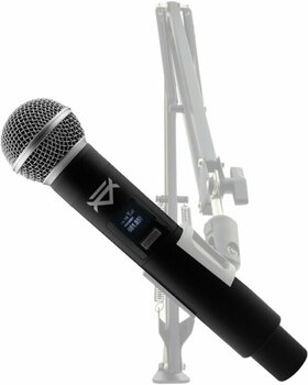 Ruční bezdrátový systém, handheld Veles-X Dual Wireless Handheld Microphone Party Karaoke System with Receiver 195 - 211 MHz - 5