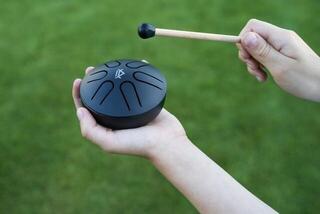 Tongue Drum Veles-X Mini Steel Black Tongue Drum - 6