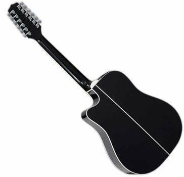 12-snarige elektrisch-akoestische gitaar Takamine GD38CE Black - 2
