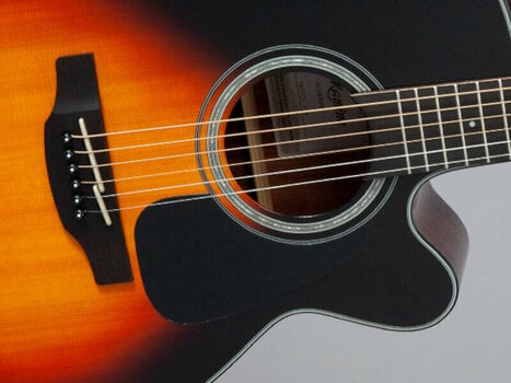 elektroakustisk gitarr Takamine GN30CE Brown Sunburst - 2