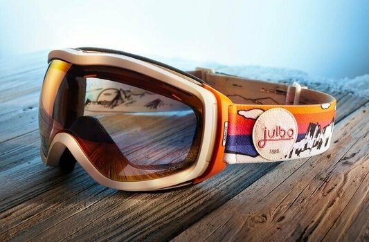 Ski-bril Julbo Elara Caroline Gleich Orange/Flash Red Ski-bril - 2