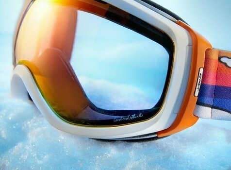 Ski Brillen Julbo Elara Caroline Gleich Orange/Flash Red Ski Brillen - 3