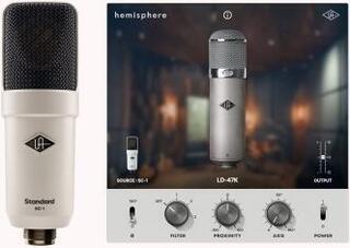 Kondenzátorový štúdiový mikrofón Universal Audio SC-1 Kondenzátorový štúdiový mikrofón - 4
