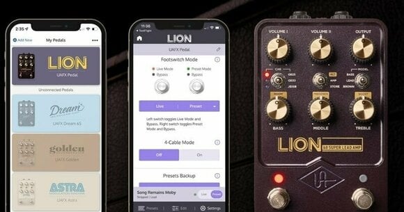 Guitar Effect Universal Audio UAFX Lion ‘68 Super Lead Amp Pedal - 4