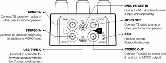 Gitaareffect Universal Audio UAFX Lion ‘68 Super Lead Amp Pedal - 7