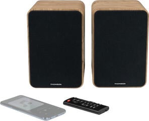 Hi-Fi Bookshelf speaker Thomson WS602DUO Hi-Fi Bookshelf speaker Brown 2 pcs - 1