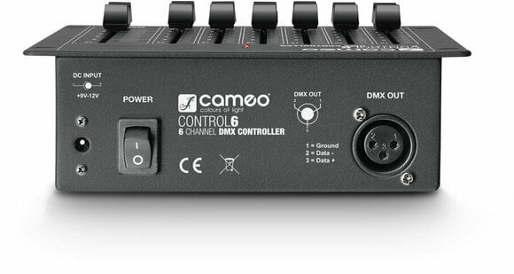 Lighting Controller, Interface Cameo CONTROL 6 - 5