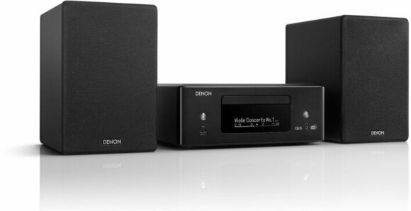 Home Sound Systeem Denon RCD-N12 DAB Black - 2