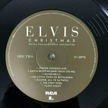 Vinyl Record Elvis Presley Christmas With Elvis and the Royal Philharmonic Orchestra (LP) - 4