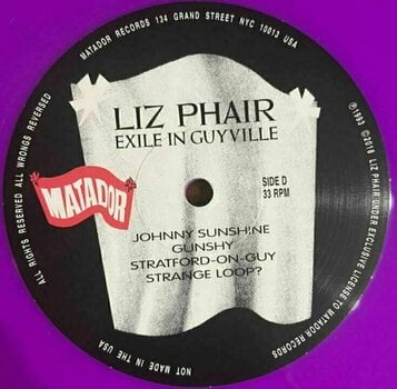 Vinyl Record Liz Phair Exile In Guyville (Limited Edition) (Purple Coloured) (2 LP) - 5