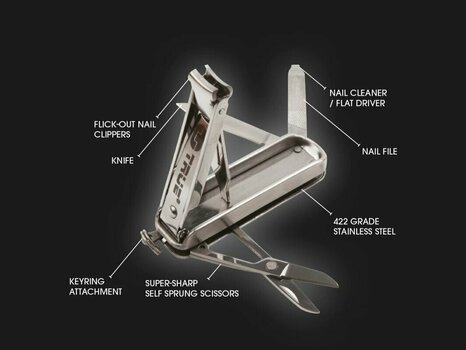 Pocket Knife True Utility NailClip Kit Pocket Knife - 7