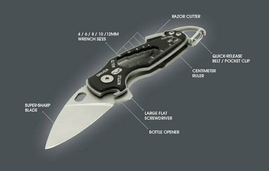 Джобен нож True Utility Smartknife Джобен нож - 7