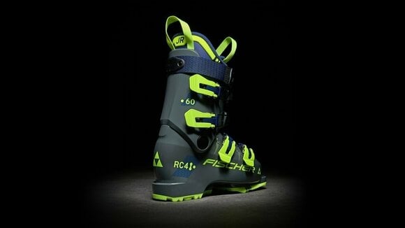 Chaussures de ski alpin Fischer RC4 60 JR GW Boots Rhino Grey 225 Chaussures de ski alpin - 7