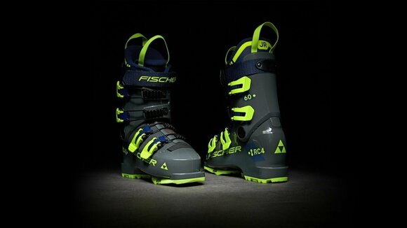 Chaussures de ski alpin Fischer RC4 60 JR GW Boots Rhino Grey 225 Chaussures de ski alpin - 8
