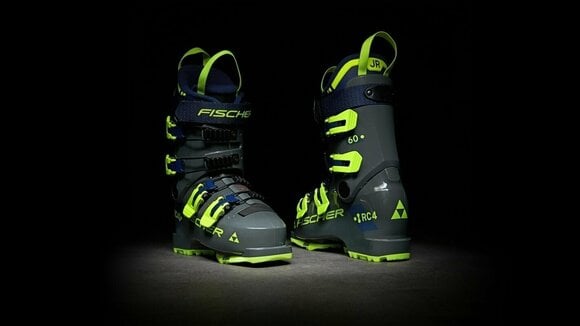 Chaussures de ski alpin Fischer RC4 60 JR GW Boots Rhino Grey 245 Chaussures de ski alpin - 8