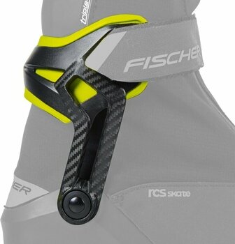 Chaussures de ski fond Fischer Carbonlite Skate Boots Black/Yellow 8 Chaussures de ski fond - 13