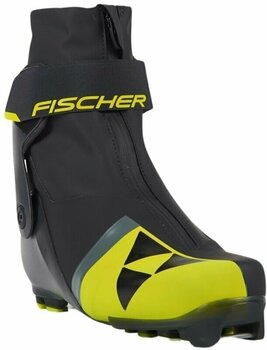 Cross-country Ski Boots Fischer Carbonlite Skate Boots Black/Yellow 8,5 - 2