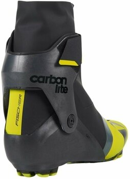 Cross-country Ski Boots Fischer Carbonlite Skate Boots Black/Yellow 8,5 - 4