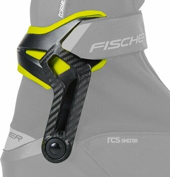 Cross-country Ski Boots Fischer Carbonlite Skate Boots Black/Yellow 8,5 - 13