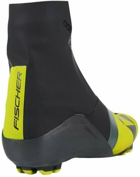 Bežecké lyžiarske topánky Fischer Carbonlite Classic Boots Black/Yellow 9,5 - 4