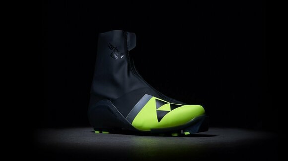 Обувки за ски бягане Fischer Carbonlite Classic Boots Black/Yellow 9,5 - 5