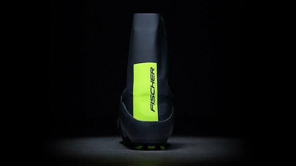 Bežecké lyžiarske topánky Fischer Carbonlite Classic Boots Black/Yellow 9,5 - 8