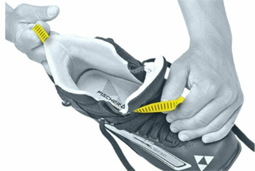 Pjäxor för längdskidåkning Fischer Carbonlite Classic Boots Black/Yellow 9,5 - 10