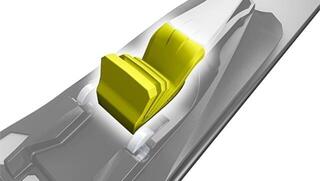 Wiązanie narciarskie Fischer Race Classic IFP Black/Yellow Wiązanie narciarskie - 1