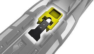 Wiązanie narciarskie Fischer Control Step-In IFP Black/Grey Wiązanie narciarskie - 2