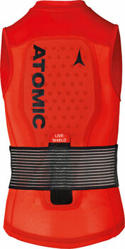 Προστατευτικό Σκι Atomic Live Shield Vest JR Κόκκινο ( παραλλαγή ) M - 2