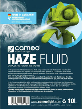 Течности за машини за мъгла Cameo HAZE 10L Течности за машини за мъгла - 2