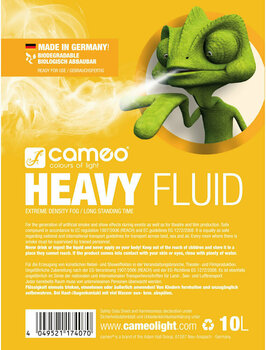 Fog fluid
 Cameo HEAVY 10L Fog fluid
 - 2