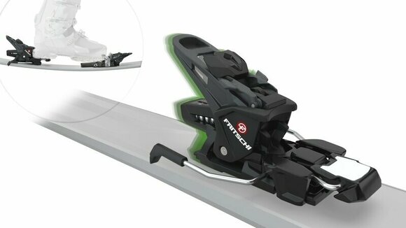 Skialp-Bindung Fritschi Tecton 13 90 mm 90 mm Ice Blue/Yellow Green/Black Skialp-Bindung - 25