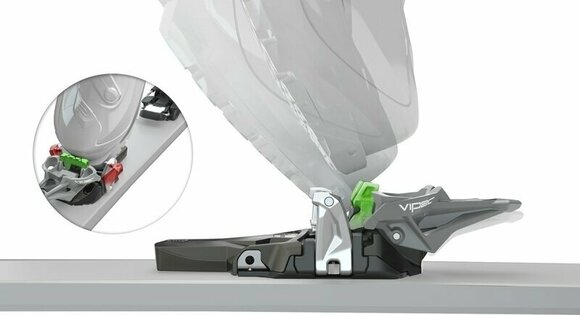 Skialp-Bindung Fritschi Vipec Evo 12 100 mm 100 mm Linden Green/Purple Red/Black Skialp-Bindung - 19