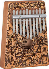 Kalimba Sela Art Series 10 Little Monster Laser Little Monster Laser Kalimba - 2