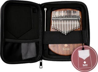 Kalimba Sela 17 Sapele Solid Kalimba - 7